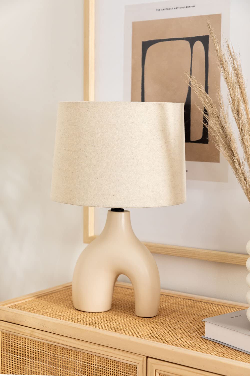 Sklum Mimba Colours lampada da tavolo ceramica lino
