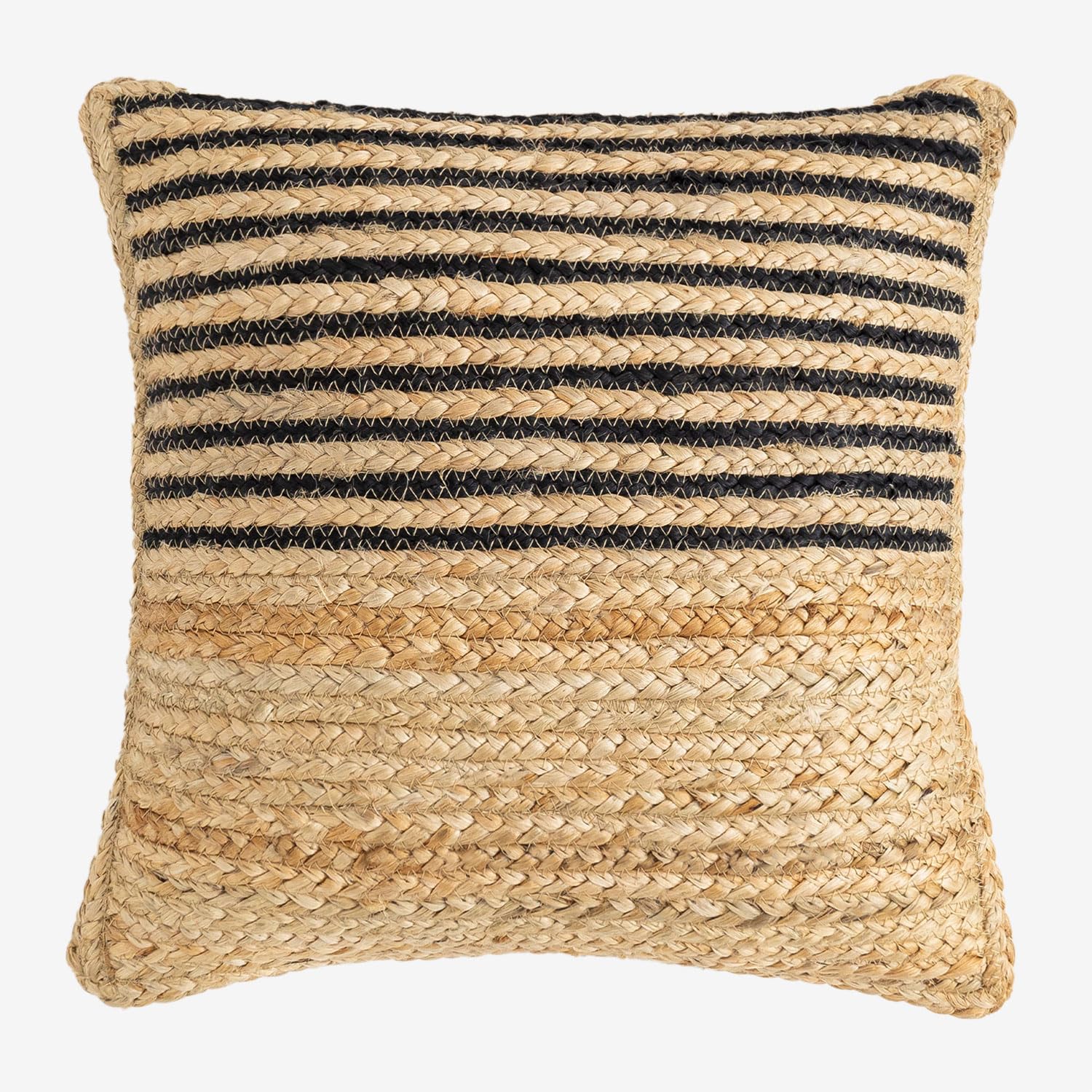 Sklum Caxias cuscino quadrato juta 40x40 cm bicolore