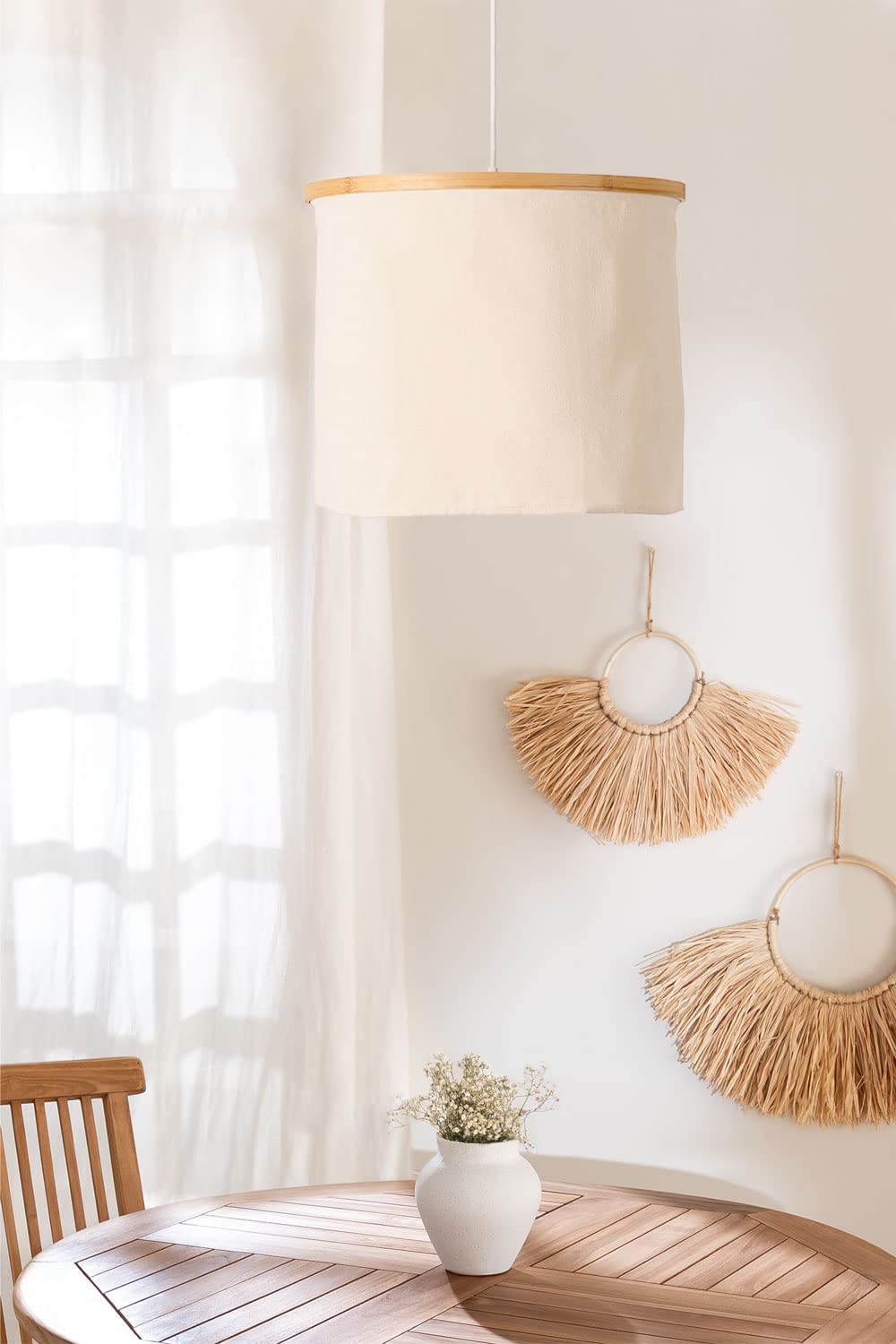 Sklum Namyt lampada soffitto cotone 36 cm nordica