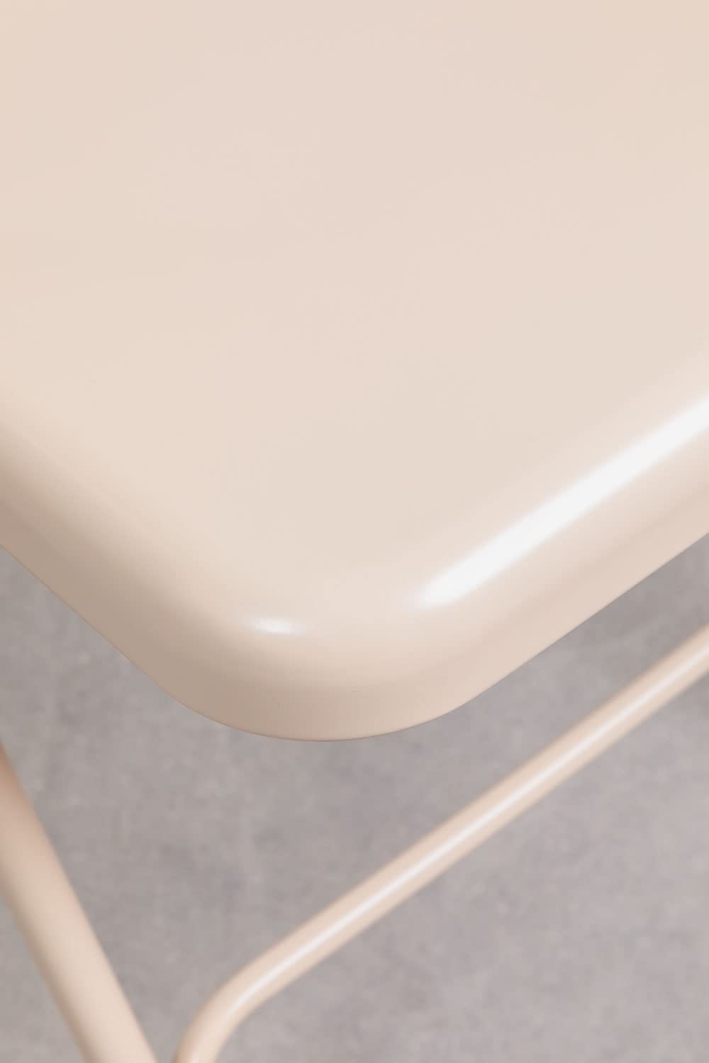 Sklum Ukla set 2 sedie pieghevoli beige lino acciaio