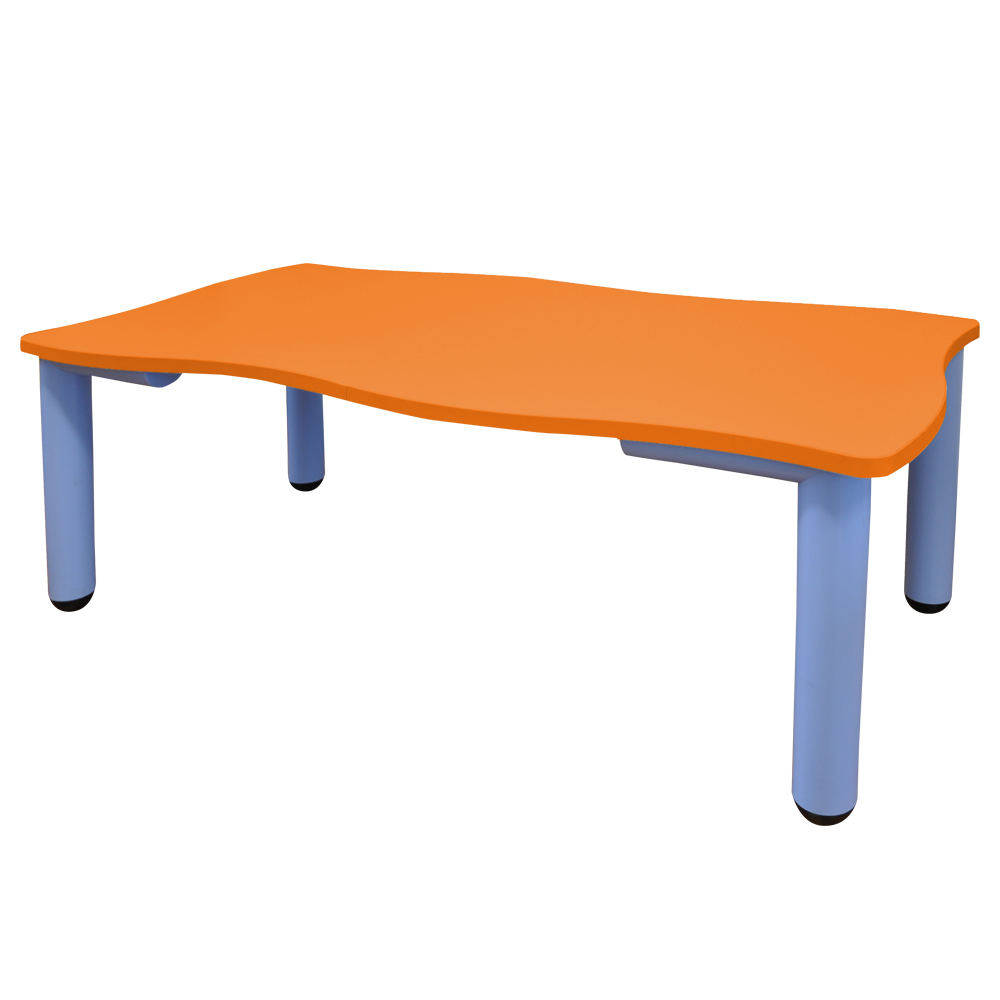 OMSI B18 tavolo sagomato trapezoidale per infanzia