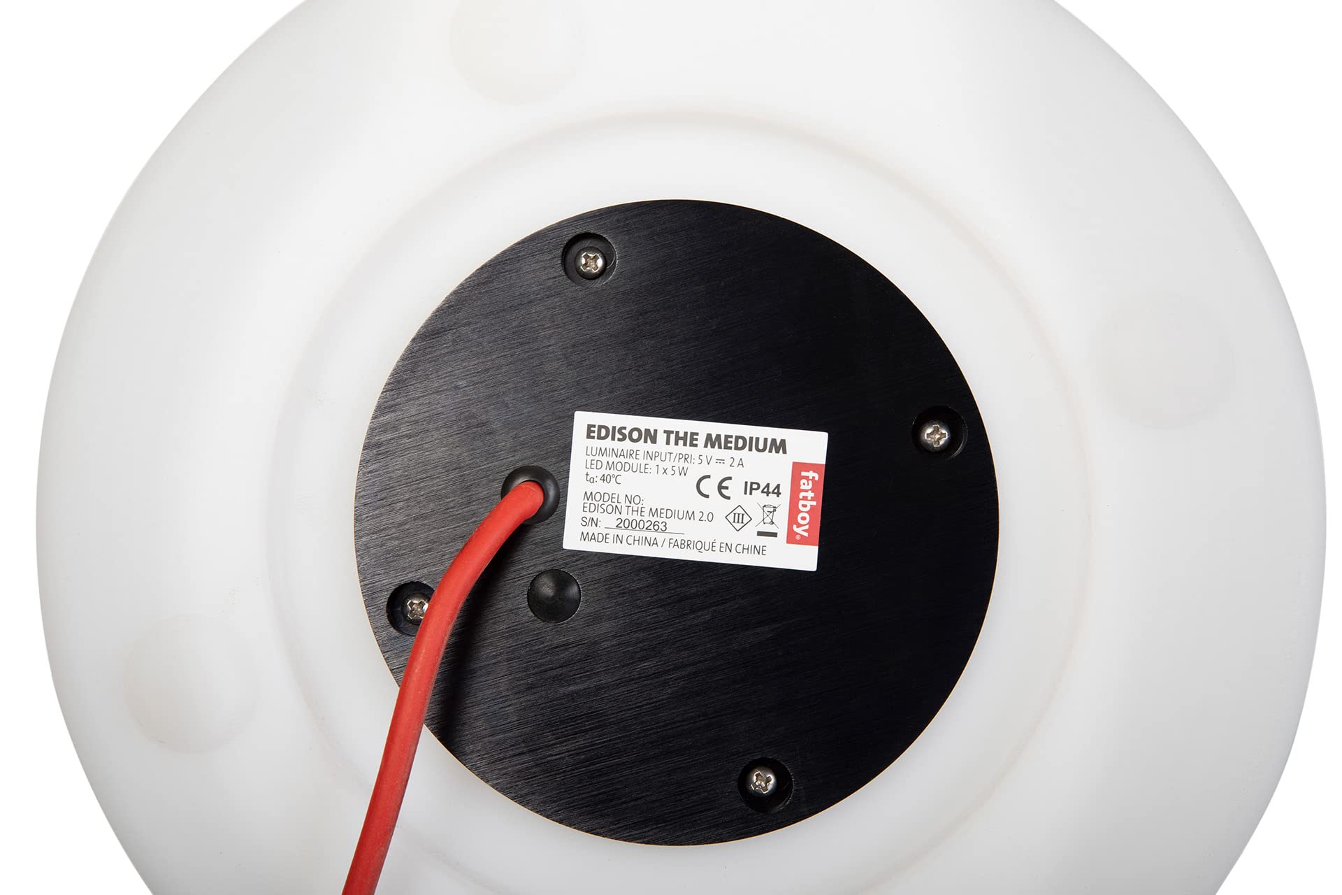 Fatboy Edison Medium lampada da tavolo LED dimmerabile