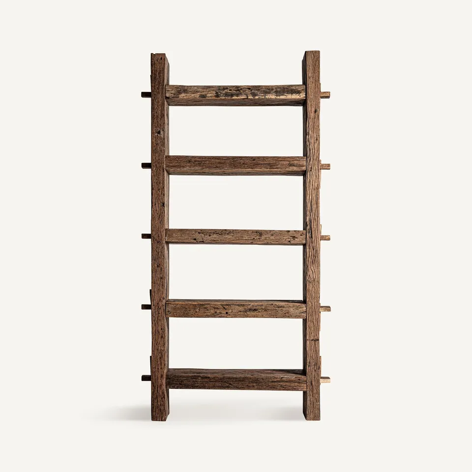Bambua Walding scaffale libreria legno recuperato