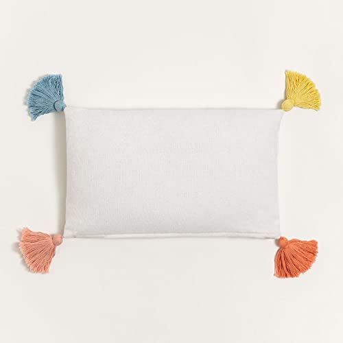 Sklum Jollie Kids cuscino rettangolare cotone bianco 30x50
