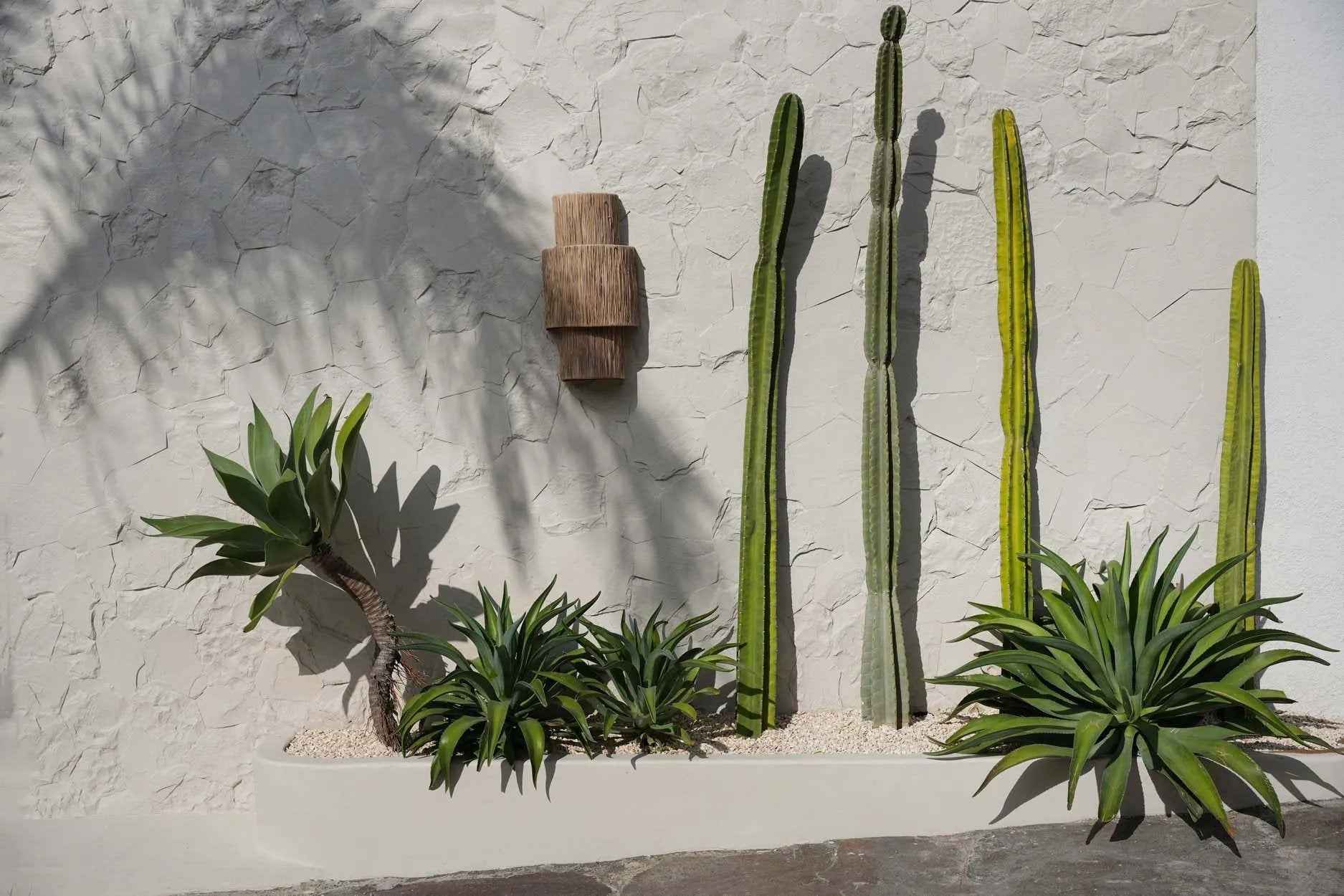 Bambua Ohana applique da parete naturale luce calda