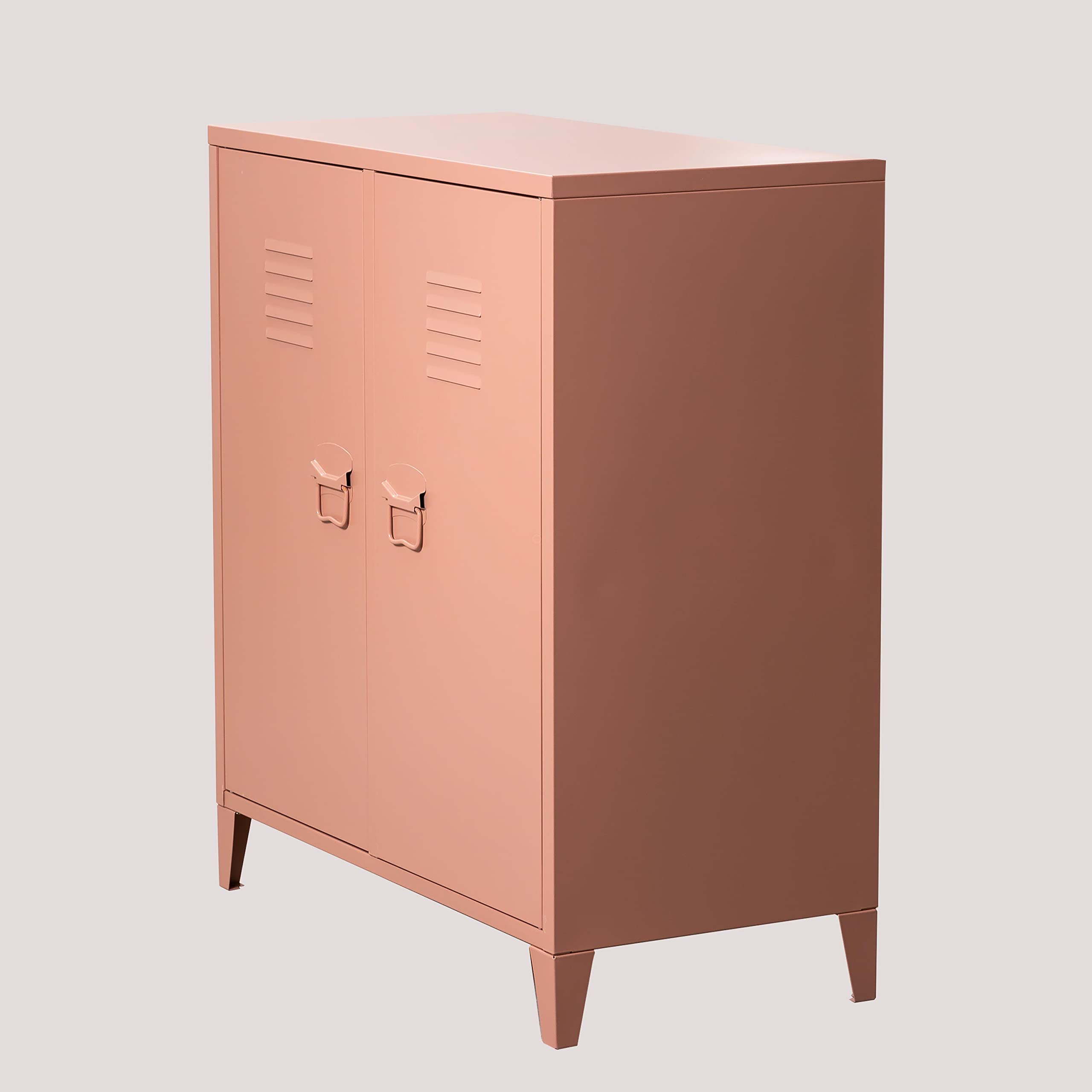 Sklum Pohpli Credenza 2 Ante Acciaio Incarnato