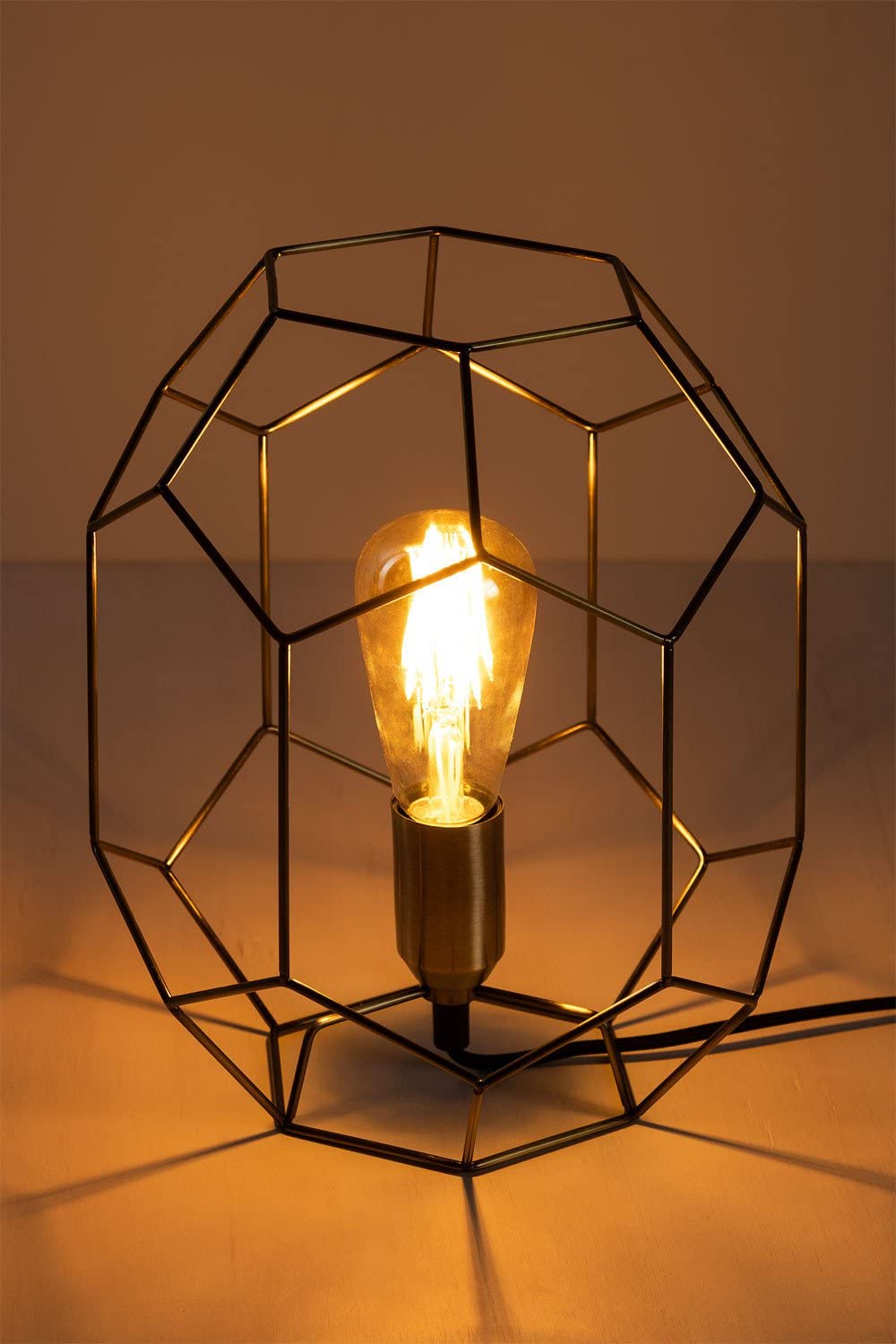 Sklum Tull lampada dorata in ferro 23 cm