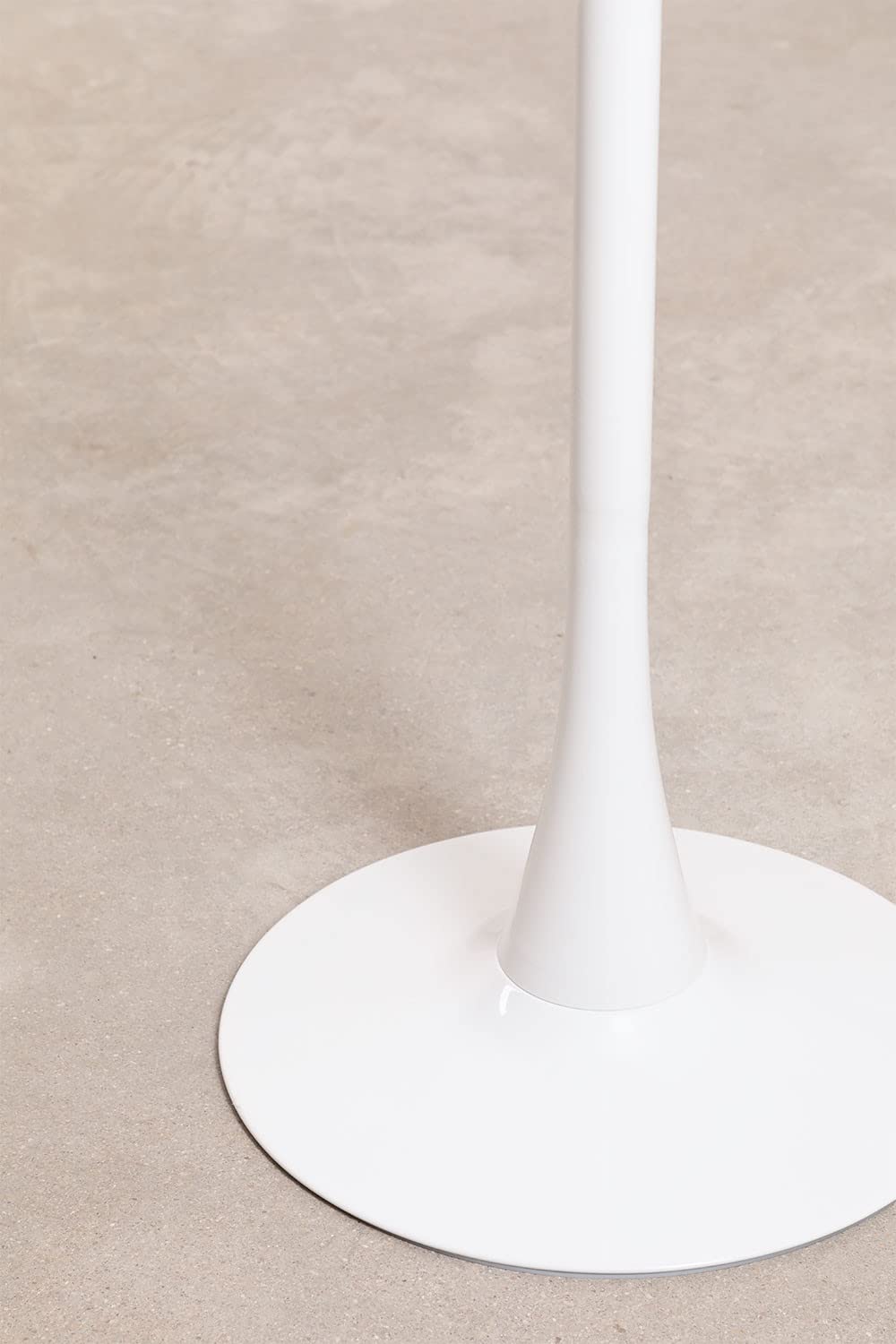 Sklum Ivet Style tavolo alto rotondo Ø60 cm bianco