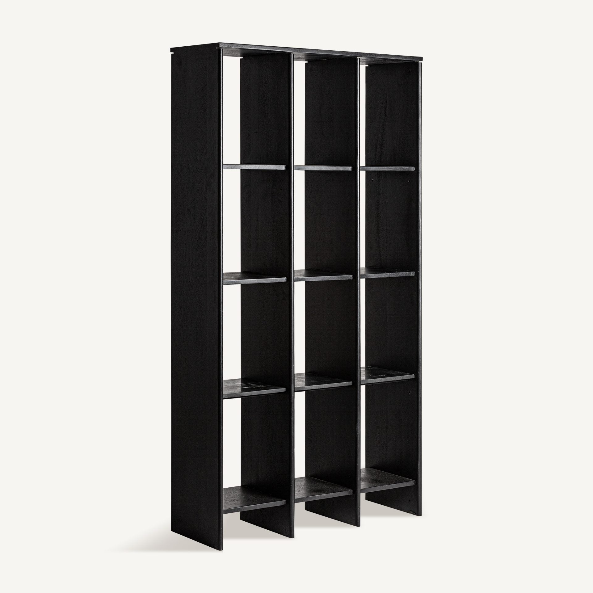Bambua Nara libreria legno mango e marmo