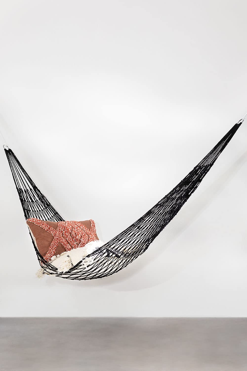 Sklum Umer amaca giardino nero 130x286 cm