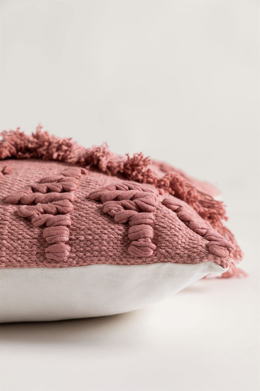 Sklum Gudmet cuscino quadrato cotone 50x50 rosa