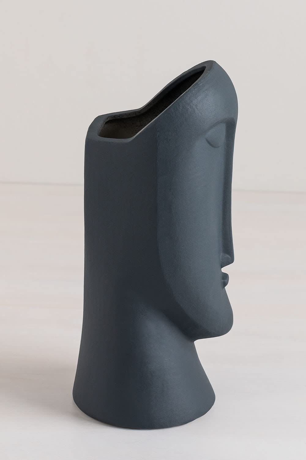 Sklum Cedric vaso in ceramica grigio blu 31 cm