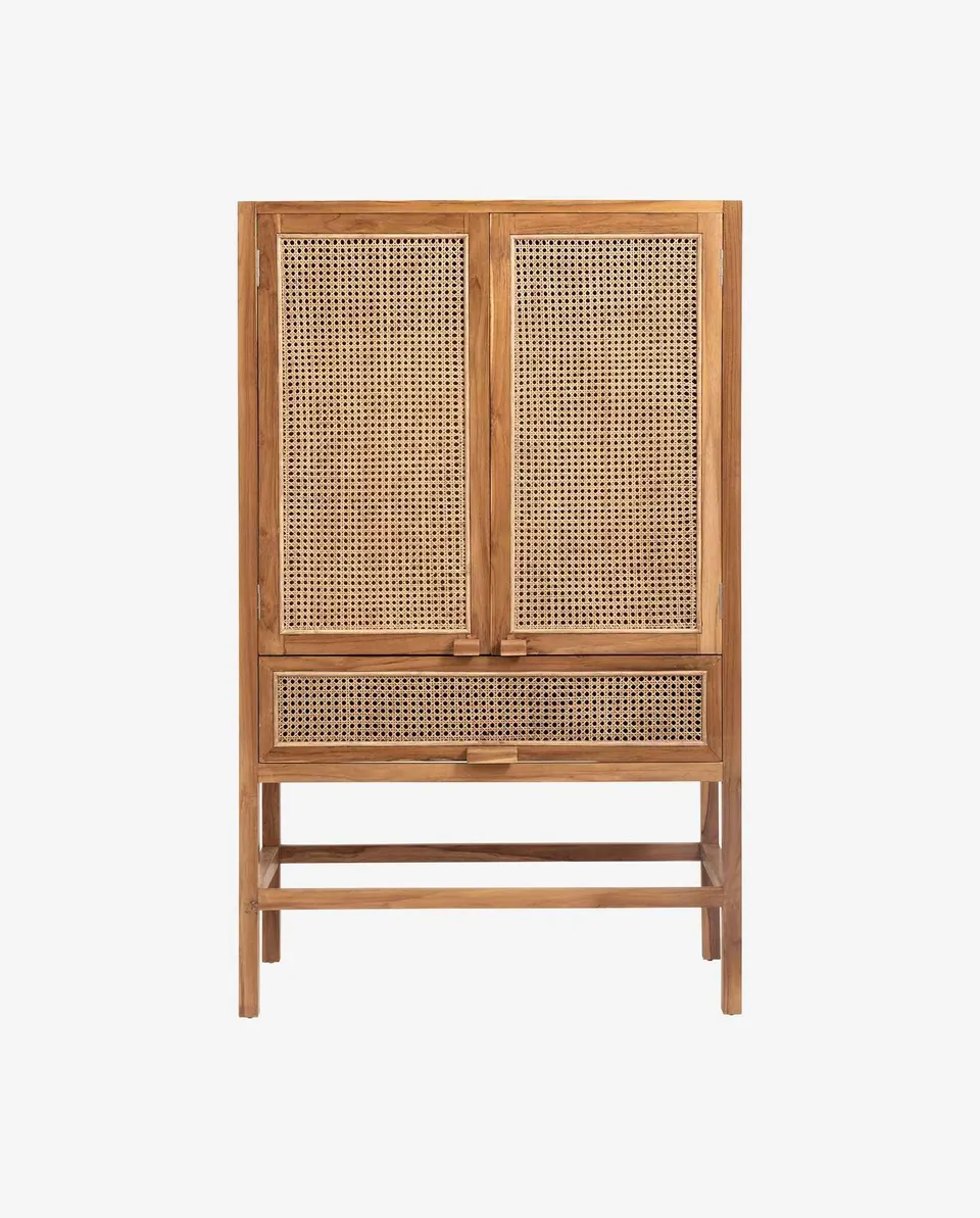 Bambua Merge mobile contenitore rattan naturale