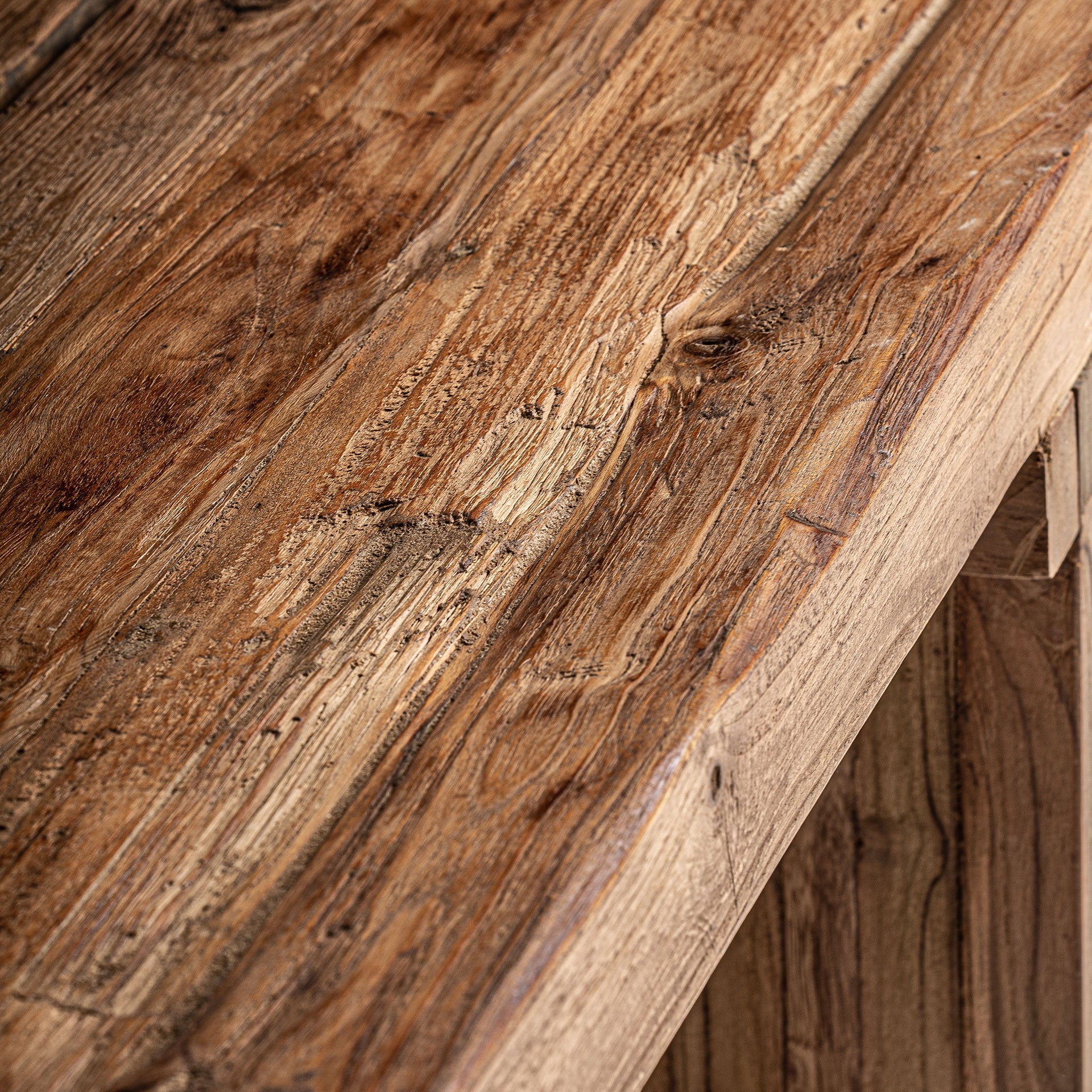 Bambua Nysted tavolino legno recupero marrone