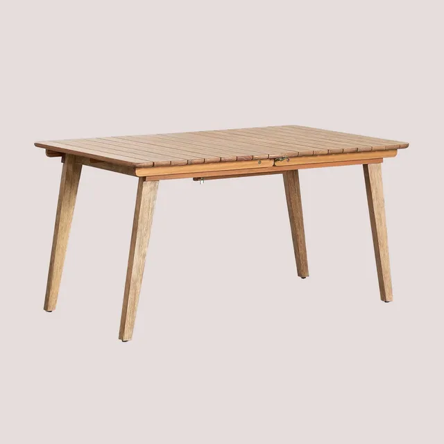 Sklum Naele tavolo giardino allungabile 150-200x90 naturale