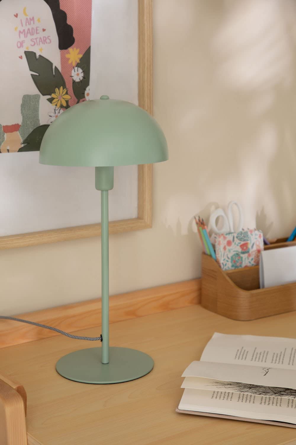 Sklum Alnair lampada da tavolo ferro fungo