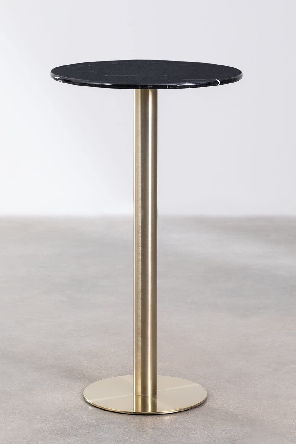 Sklum Cosmopolitan Tavolo Bar Rotondo in Marmo Ø60 cm