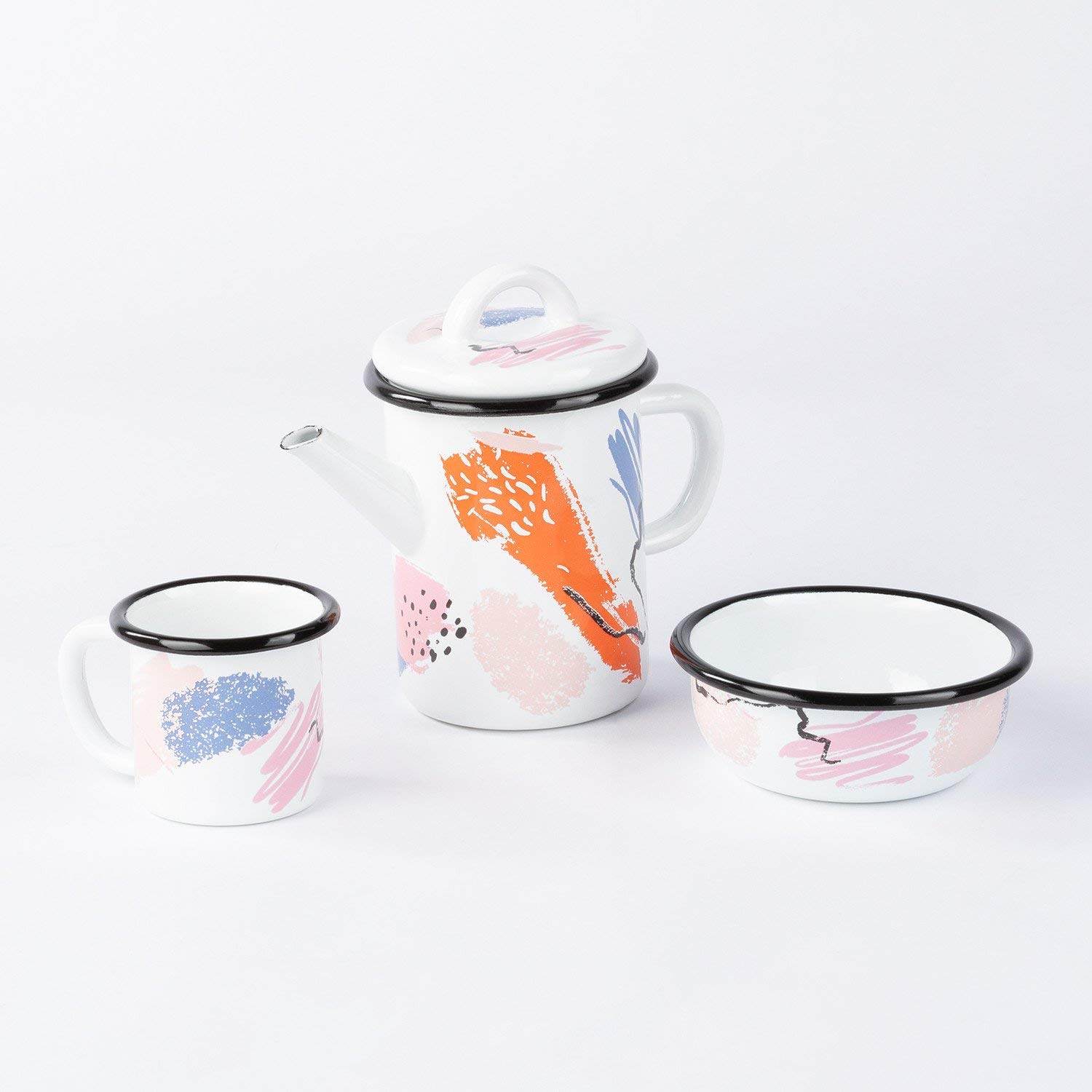Sklum Magik A tazza in acciaio smaltato anni 90