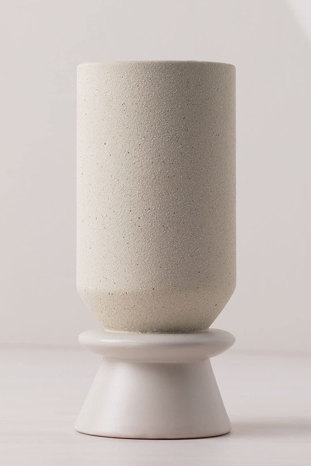 Sklum Kiob vaso in ceramica cilindrico 26,5 cm