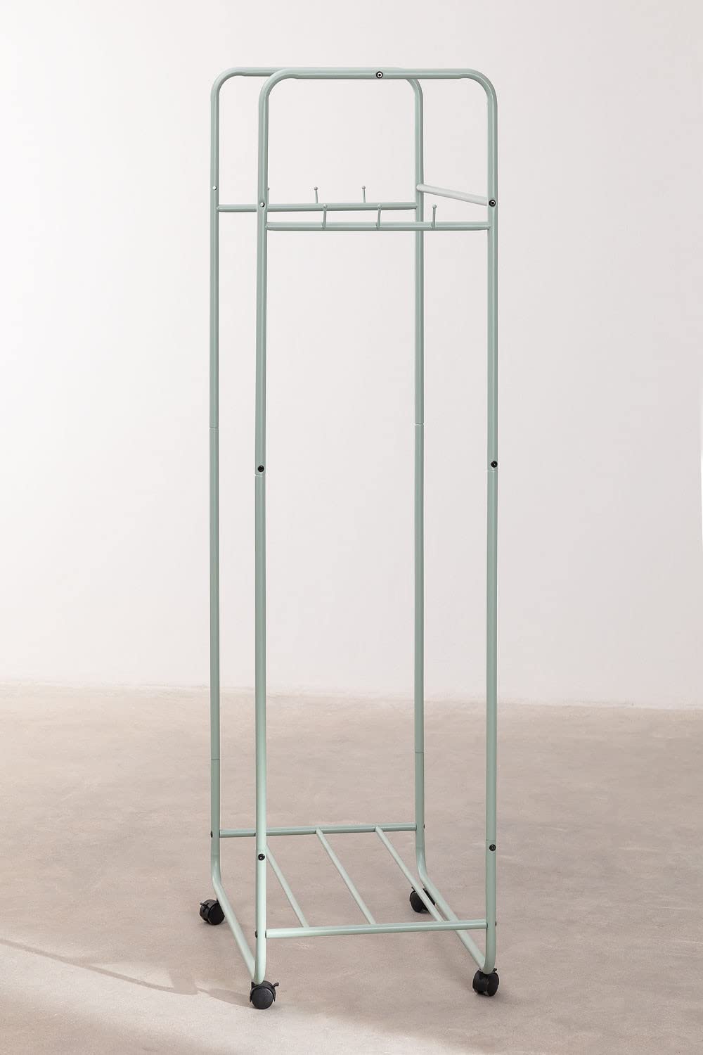 Sklum Safra appendiabiti con ruote 168,5 cm celadon