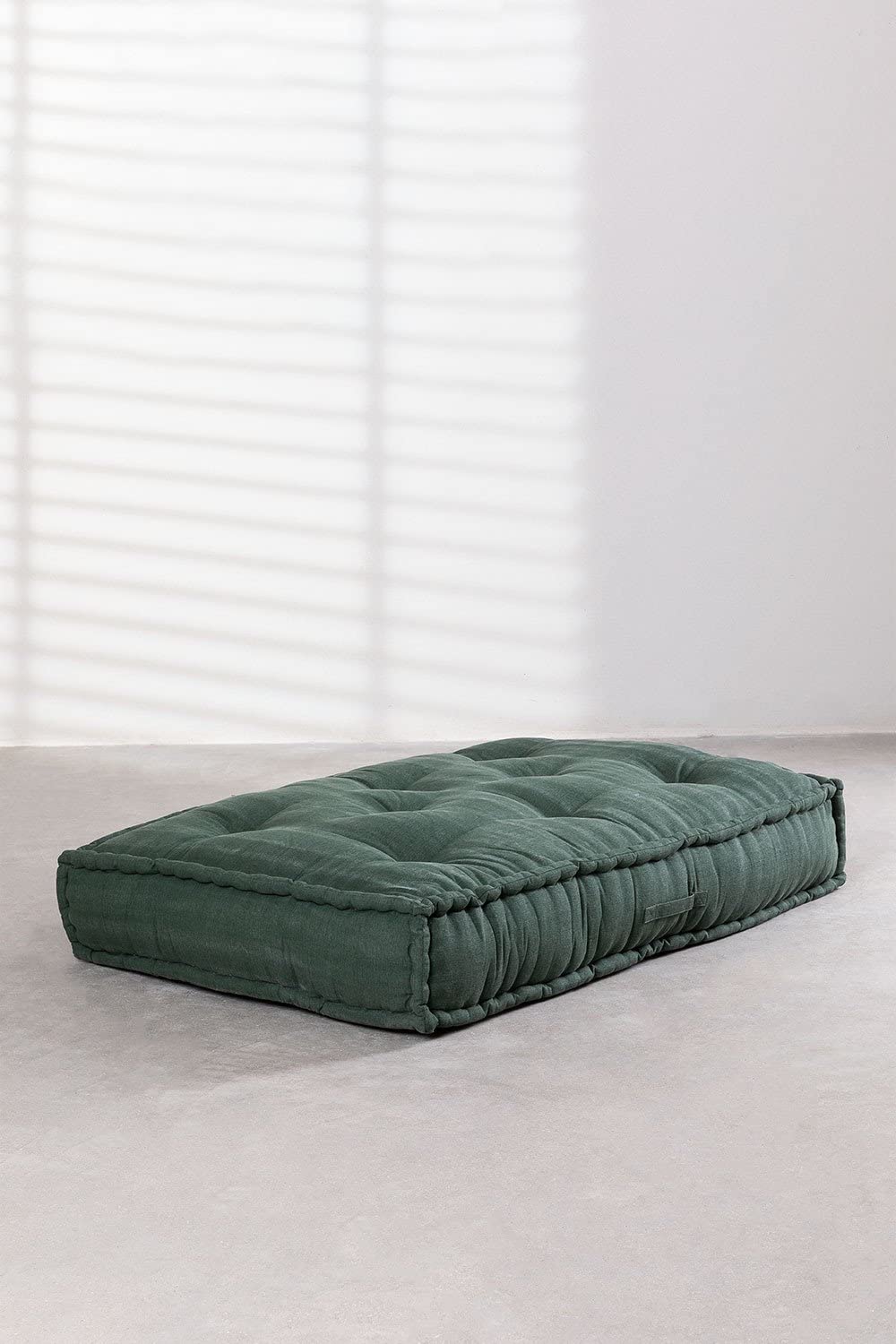 Sklum Dhel cuscino doppio divano cotone verde etere