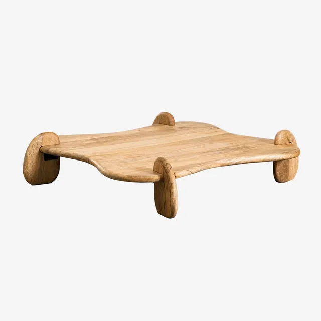 Sklum Poznan Tavolino Basso in Legno di Mango