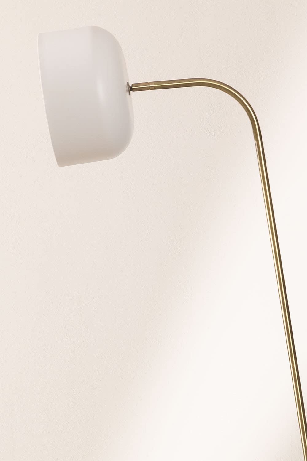 Sklum Lidyas lampada da terra bianco 160 cm marmo