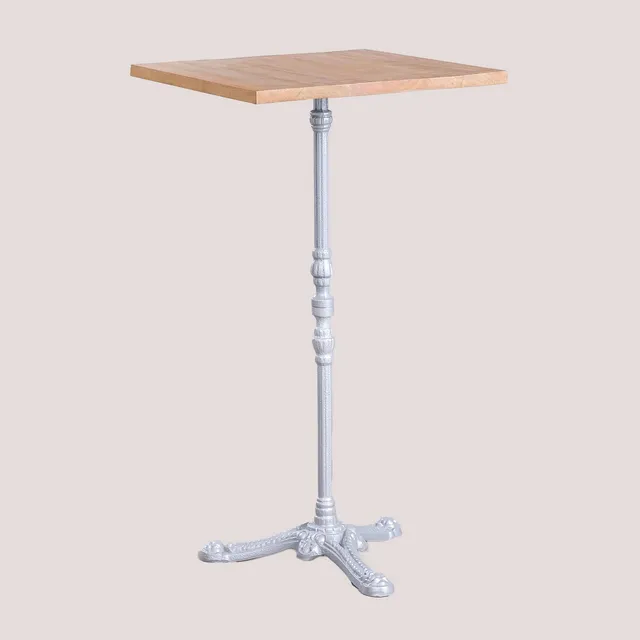 Sklum Vienna Grigio Tavolo Alto Quadrato 60 cm