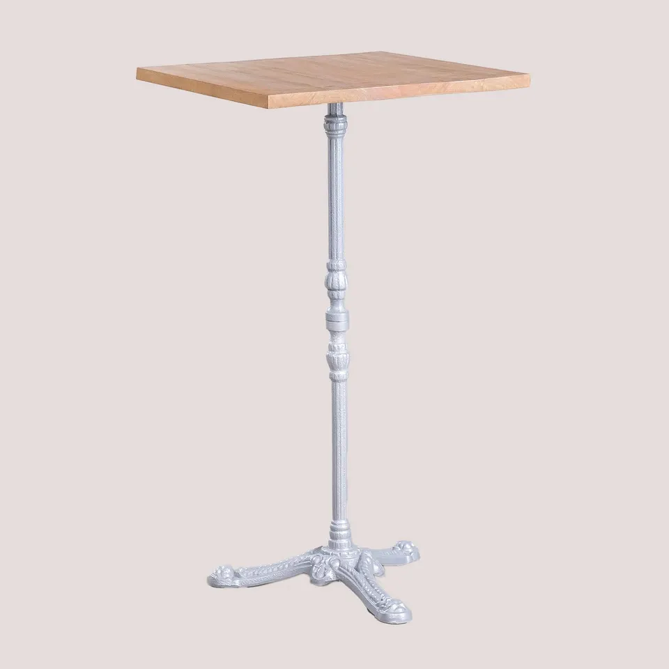 Sklum Vienna Grigio Tavolo Alto Quadrato 60 cm