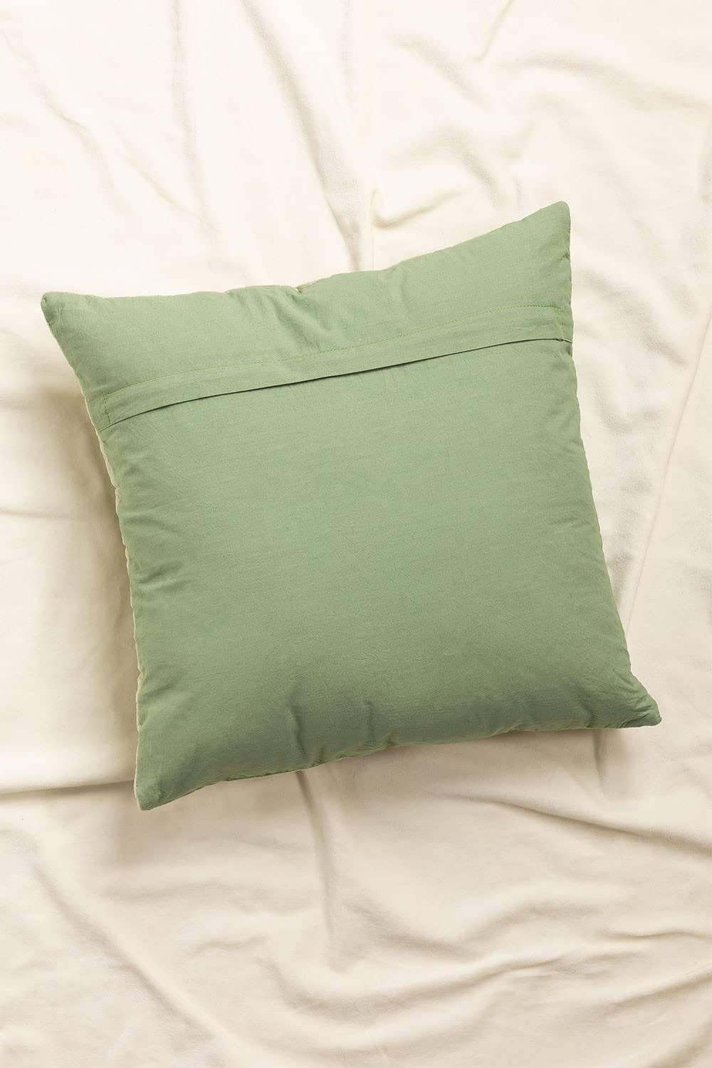 Sklum Sine Cuscino Velluto 40x40 Verde Olivastro
