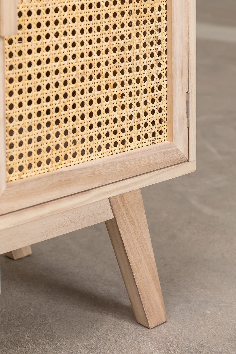 Sklum Ralik Design armadio legno naturale rattan