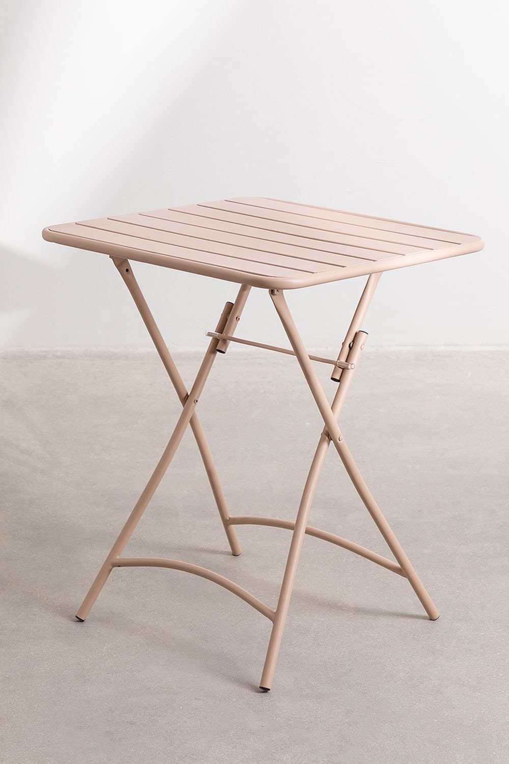 Sklum Janti Tavolo Giardino Pieghevole 60x60 cm Acciaio