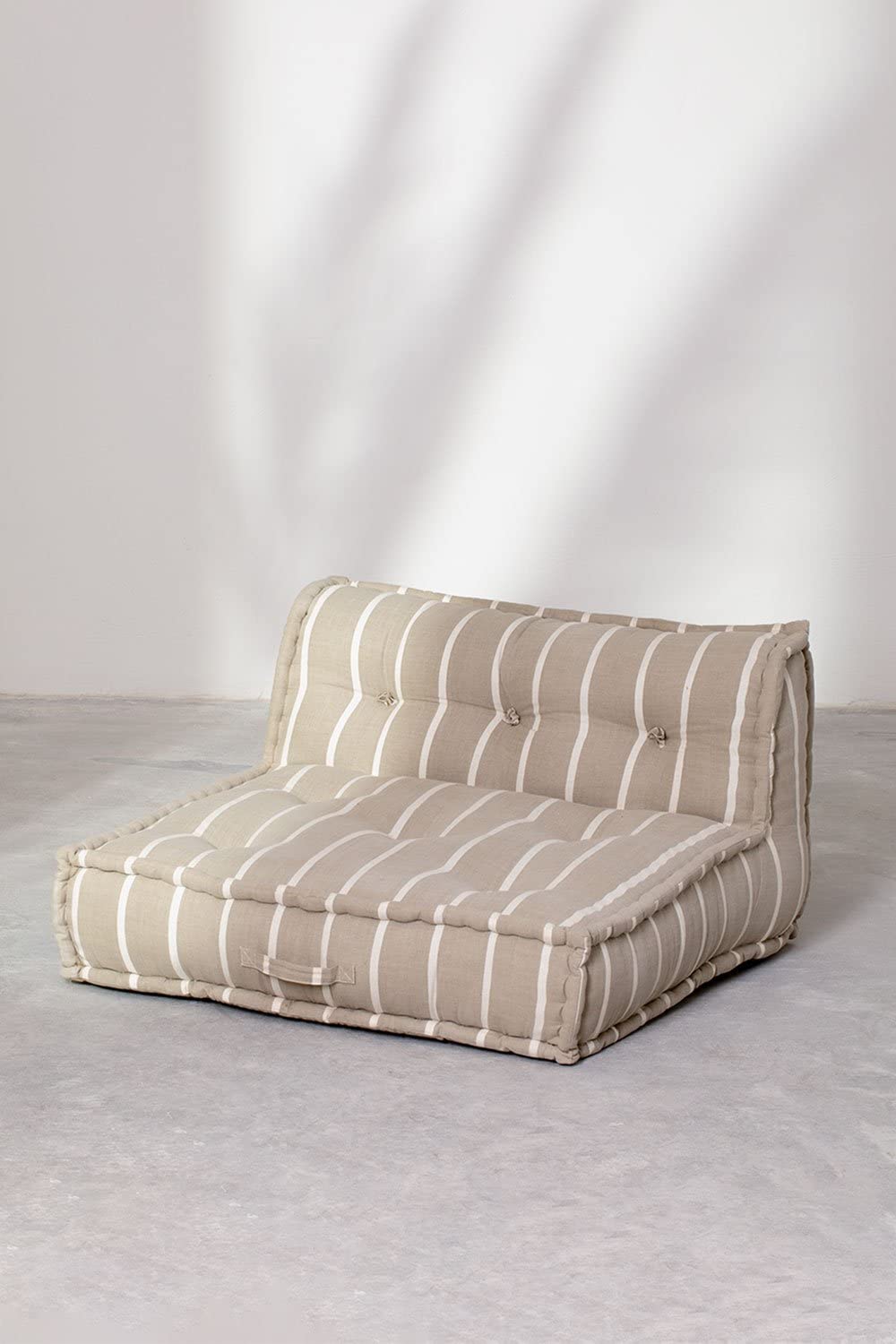 Sklum Dhel Boho Modulo Divano in Cotone Marrone Moka