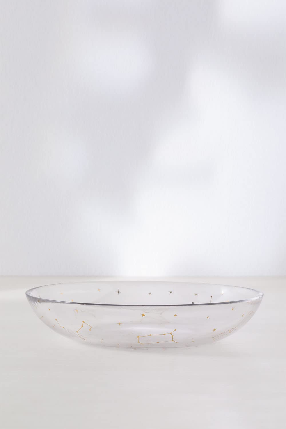 Sklum Lyra Set 4 Piatti Fondi in Vetro 21,4 cm