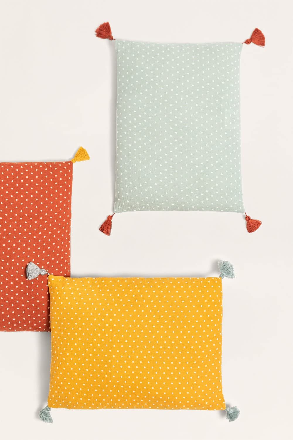 Sklum Danika cuscino cotone 30x40 terracotta