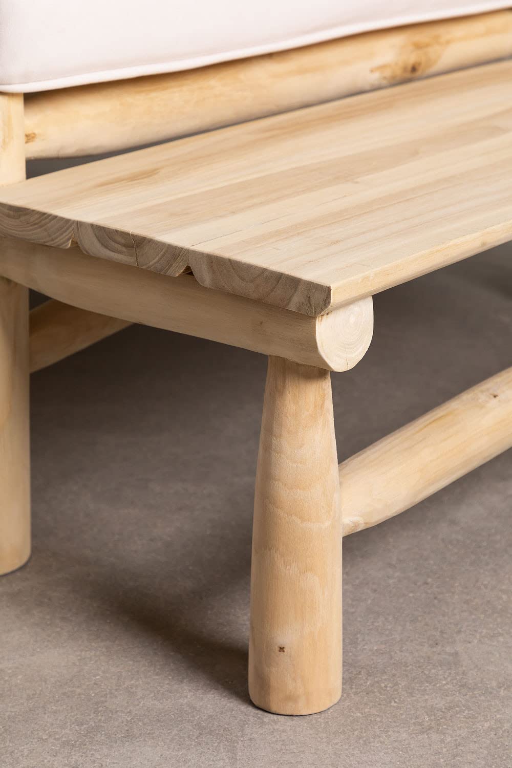 Sklum Nabila Divano 2 Posti in Legno Teak
