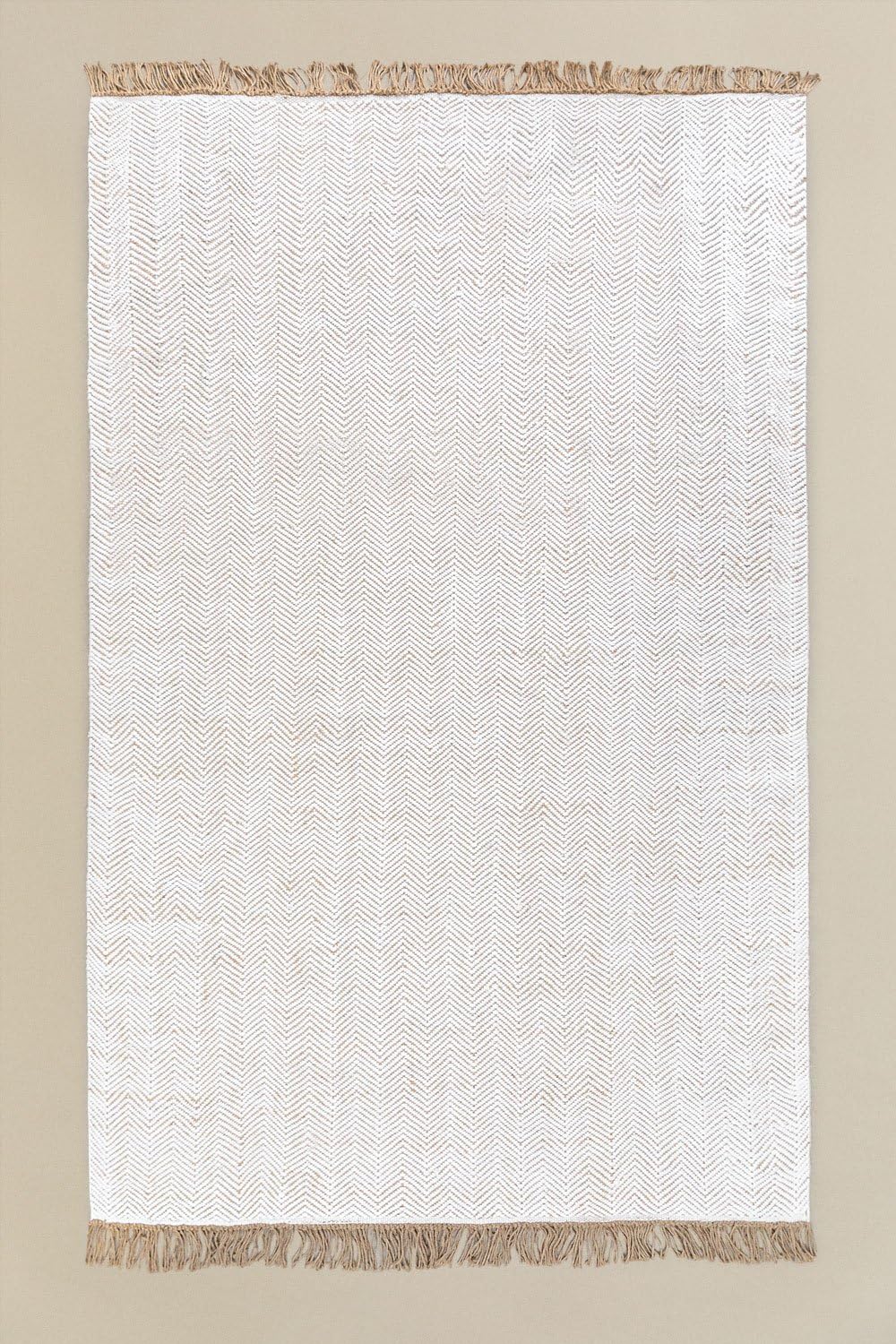 Sklum Maxandra tappeto 300x200 cm in juta zig zag