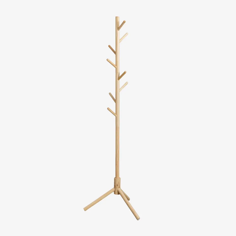 Sklum Russ appendiabiti da terra in legno naturale