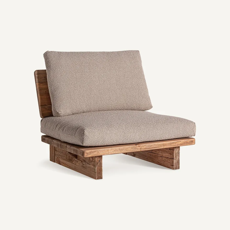Bambua Givry Lounge Chair poltrona marrone