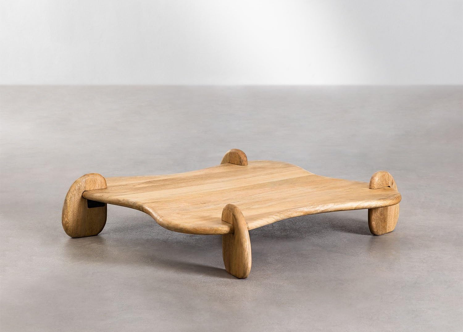 Sklum Poznan Tavolino Basso in Legno di Mango