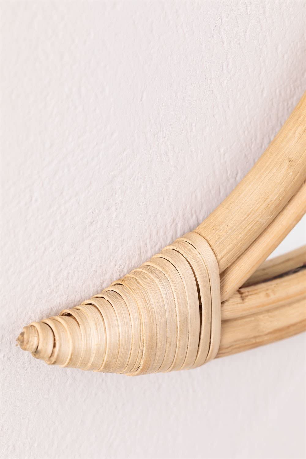 Sklum Jonik specchio parete rattan natural 28 cm