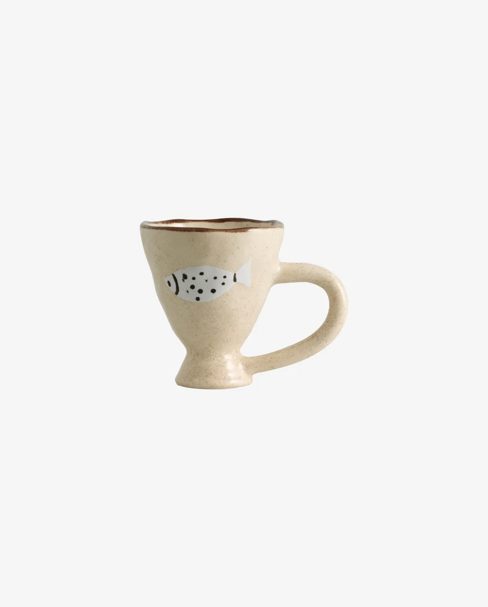 Bambua Atelier Forma Nara tazza gres con manico