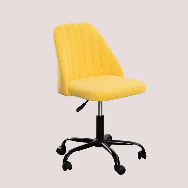 Sklum Nerida sedia da scrivania in tessuto vintage