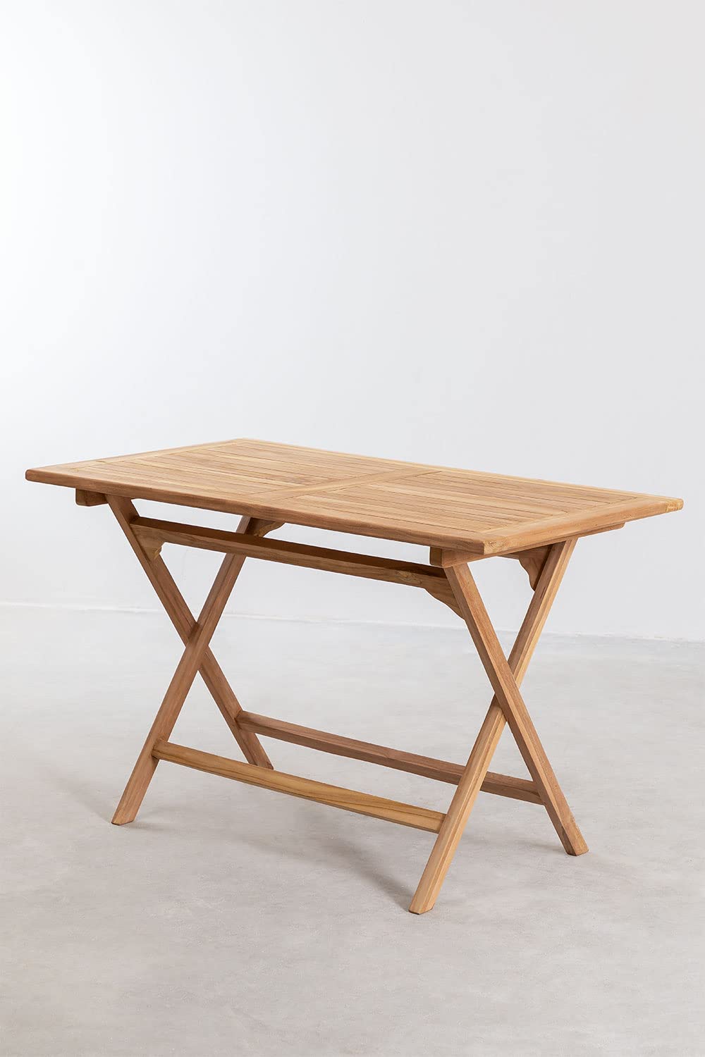 Sklum Pira set giardino pieghevole teak 4 sedie