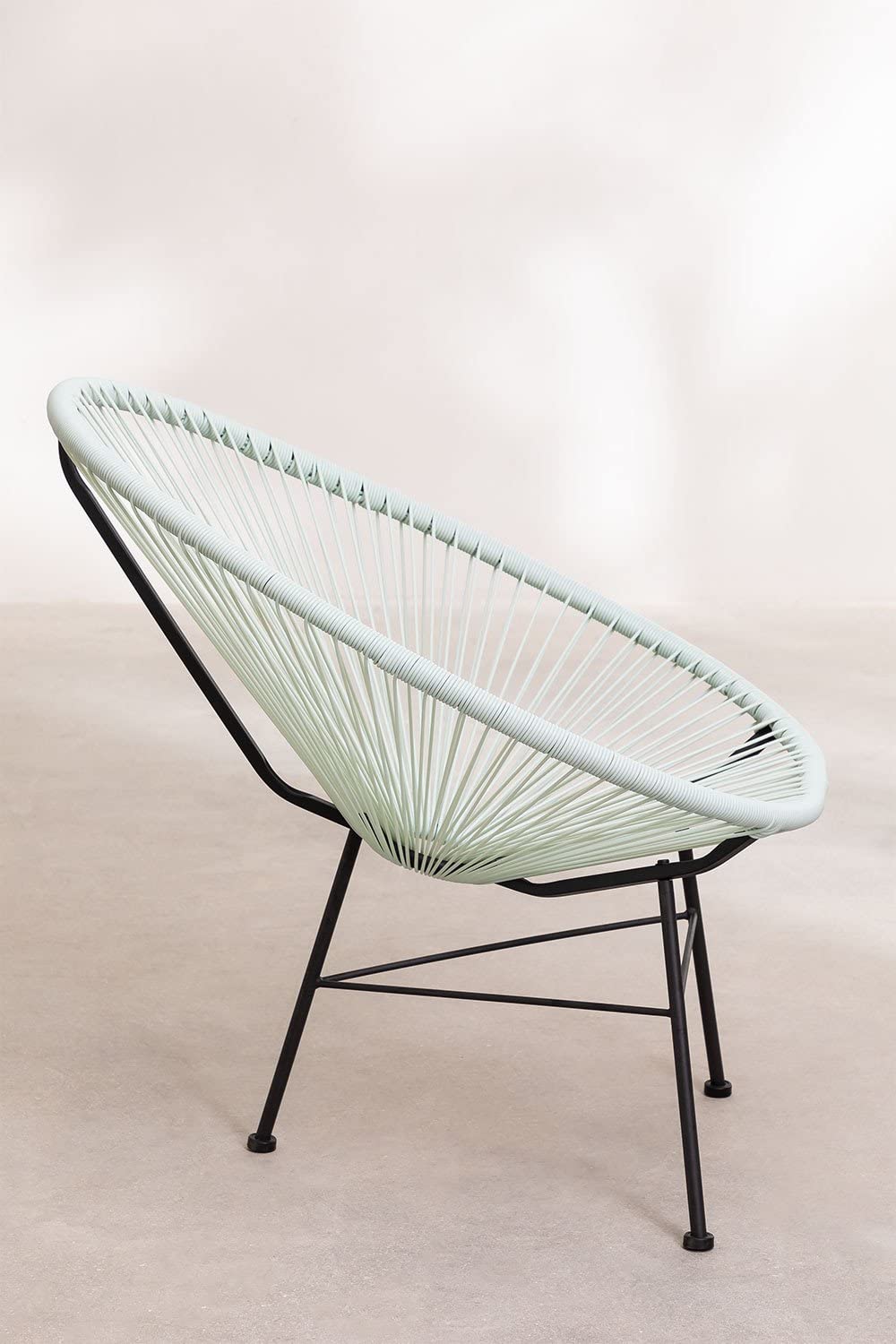 Sklum New Acapulco sedia da giardino blu nebbia