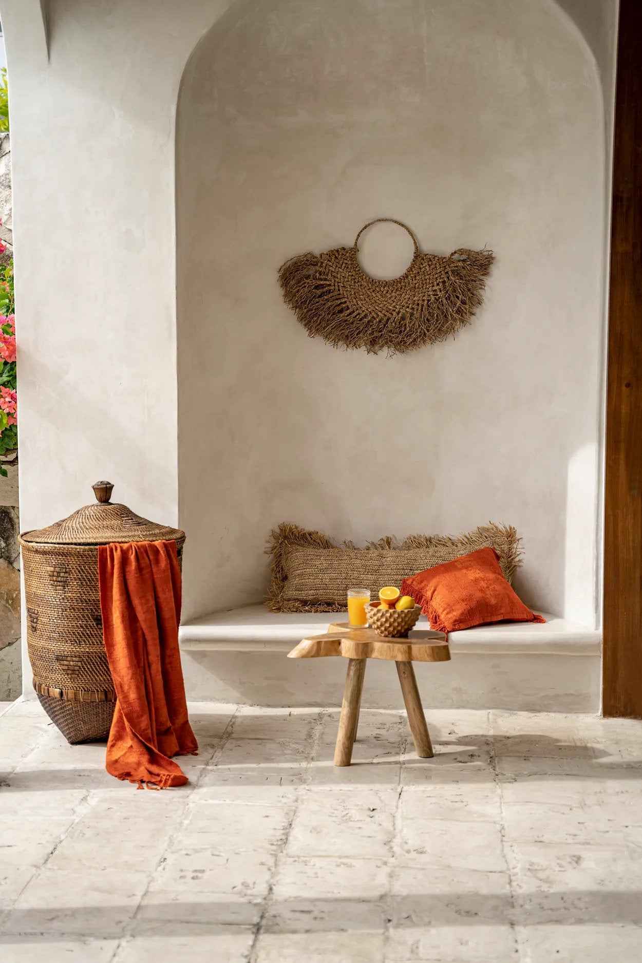 Bambua Colonial cesto portabiancheria XL marrone