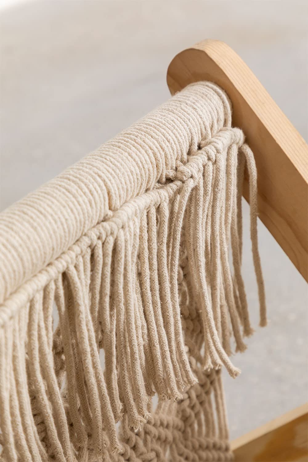 Sklum Krifrek portariviste macramè beige crema