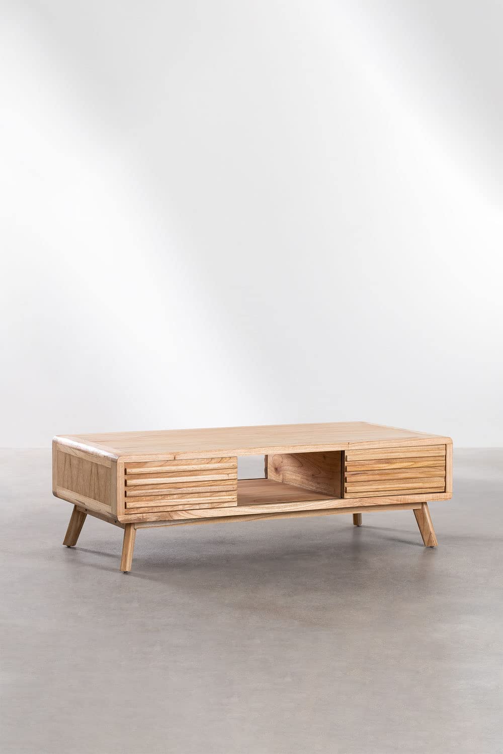 Sklum Deleyna tavolino legno rettangolare 120 cm naturale