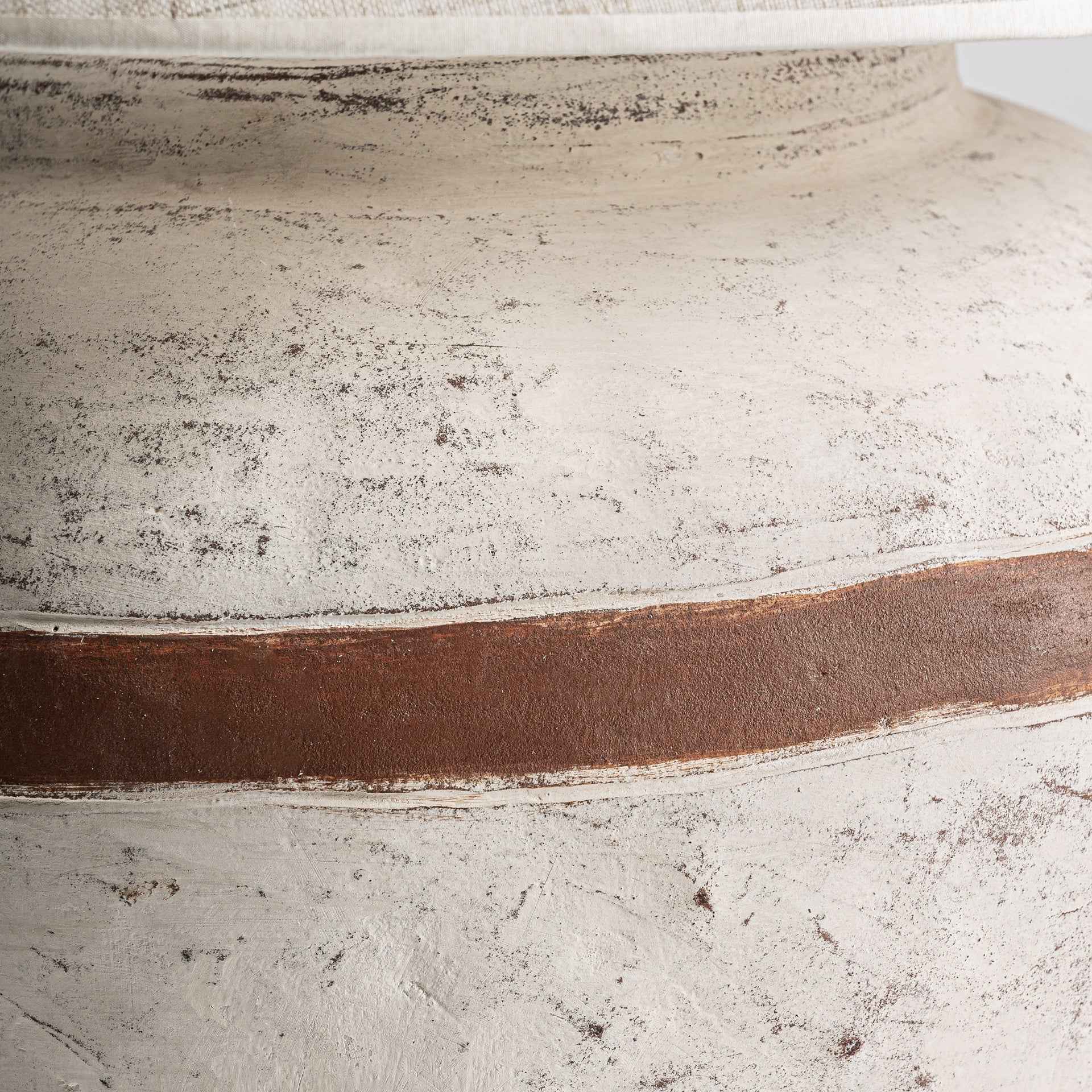 Bambua Aniane lampada da tavolo terracotta