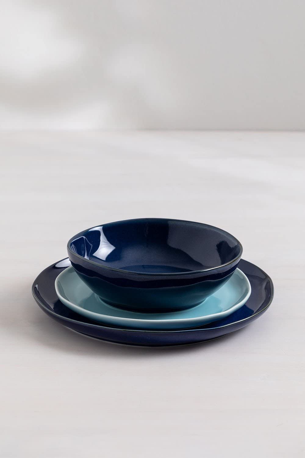 Sklum Biöh Set 6 Piattini Ø21 cm Porcellana